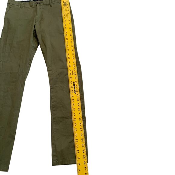 Across The Pond Men's Size 30x32 Slim Fit Stretch Craft & Tradition Chino Pants - Picture 5 of 16